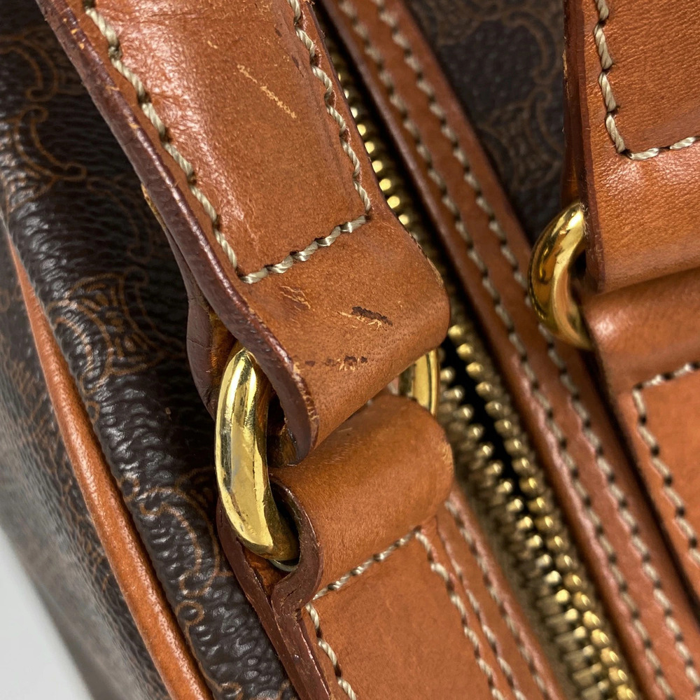 Celine Macadam handbag canvas brown - Picture 4 of 6